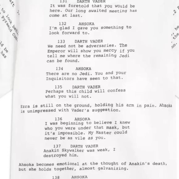 2024 Disney Parks Star Wars Ahsoka Tano Woven Shirt Ashley Eckstein Adult XL & M - Picture 5 of 7